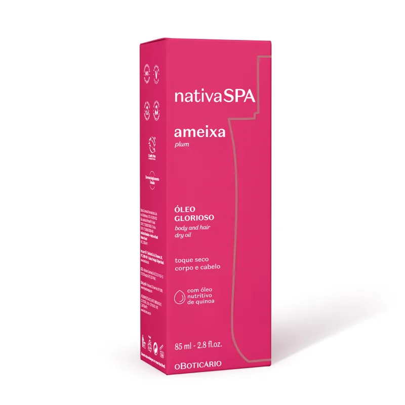 Nativa SPA Ameixa Multifunctionele  olie 85ml. - Afbeelding 4