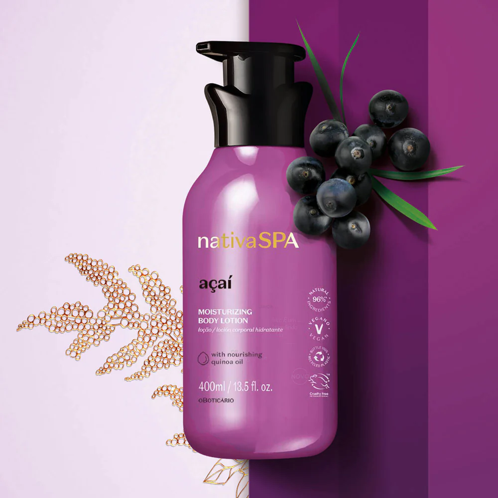 Nativa Spa Açaí Bodylotion, 400 ml - Afbeelding 2