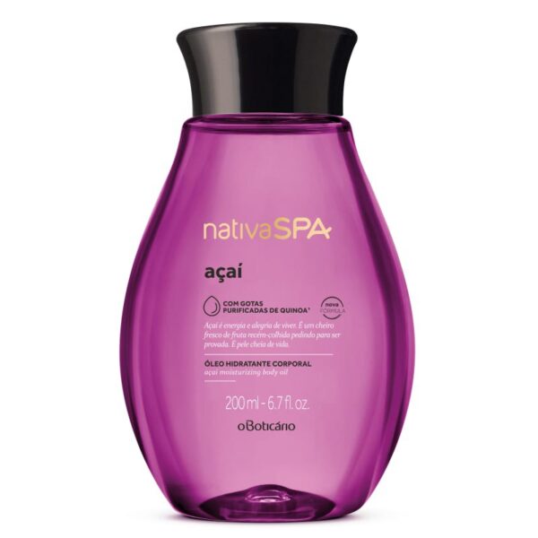 Nativa Spa Açaí vochtinbrengende olie, 200 ml