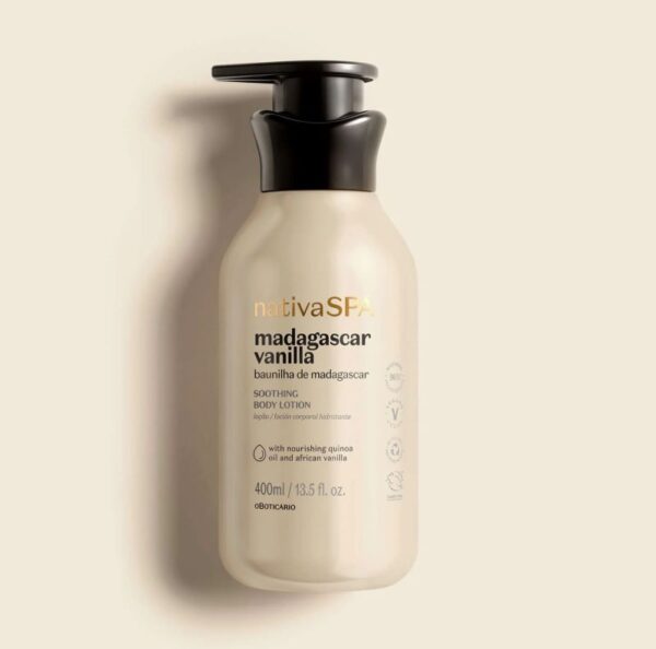 Nativa SPA Madagascar Vanille Bodylotion, 400 ml - Afbeelding 3