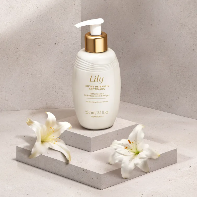 Lily Satijn Douchecrème, 250ml - Afbeelding 2