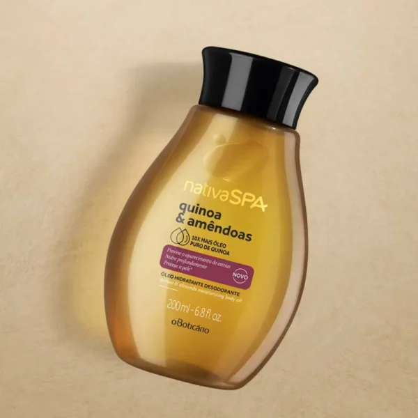 Nativa Spa Amandel & Quinoa Hydraterende Olie, 200 ml - Afbeelding 2