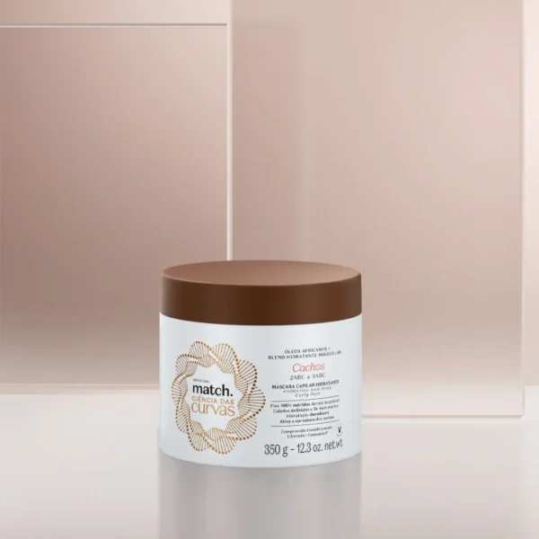 Match Science of Curves Hydraterend haarmasker voor golvend haar, 350 g - Afbeelding 2