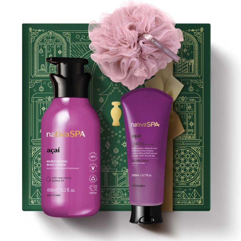 Nativa SPA Acai Kerstcadeau Set 3