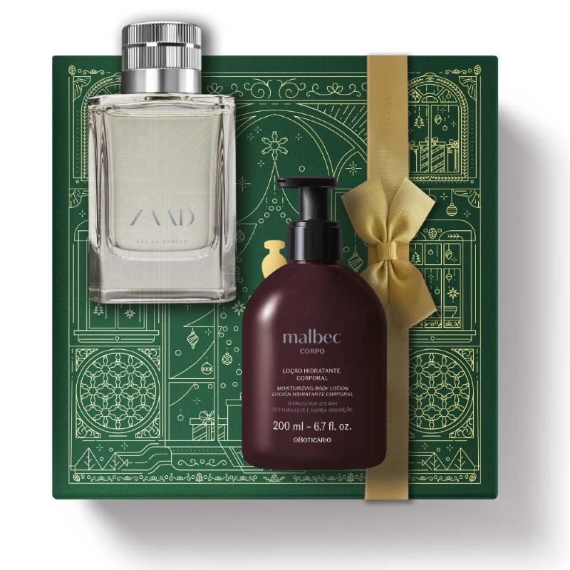 Zaad Parfum + Malbec Kerstcadeau Set