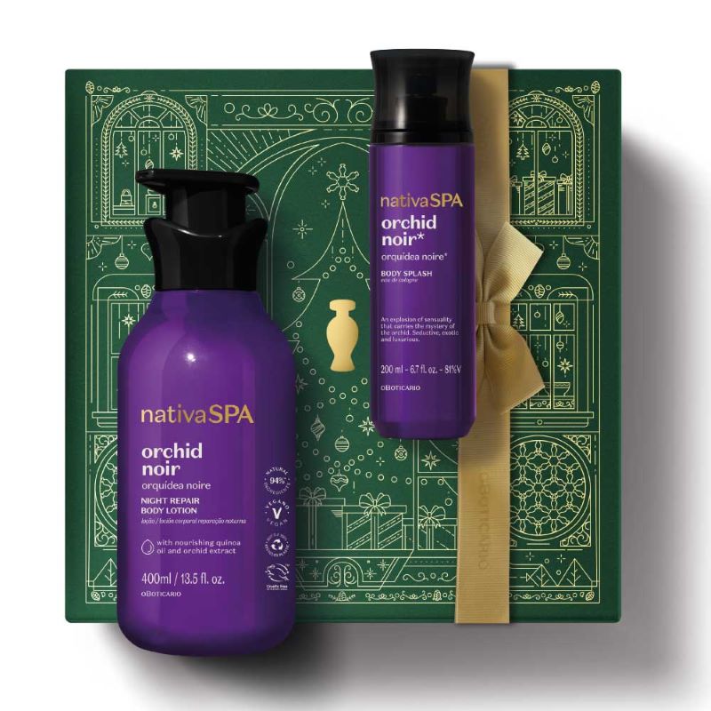 Nativa SPA Orquídea Noir Kerstcadeau Set