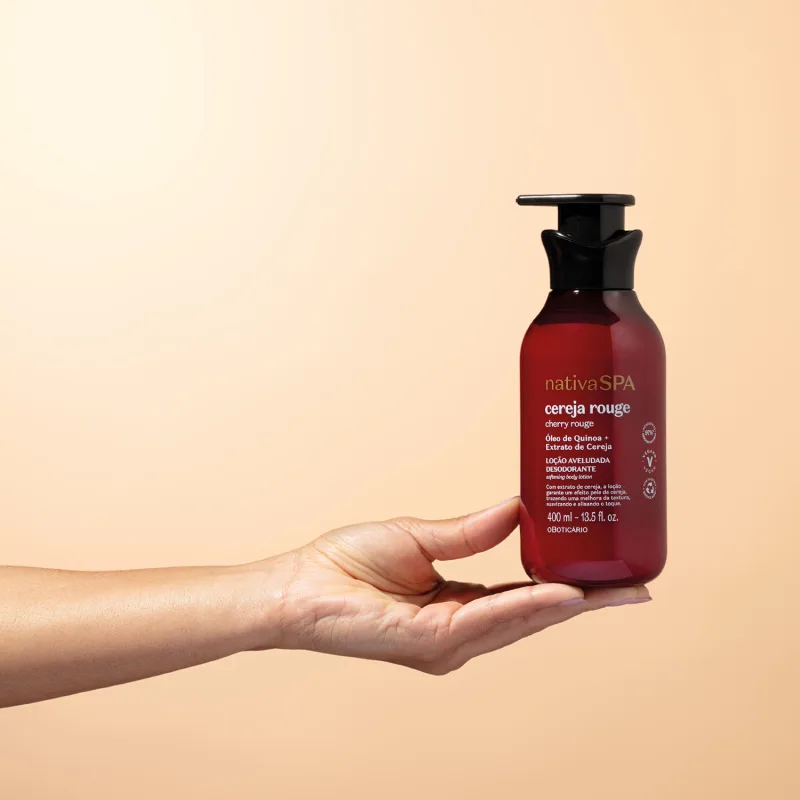Nativa Spa Cereja Rouge Bodylotion, 400ml - Afbeelding 3