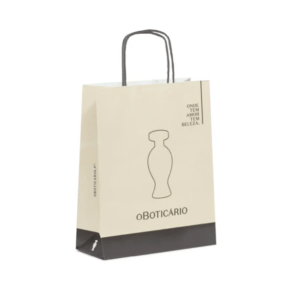 Tas Groot Beige voor feestelijke cadeaus