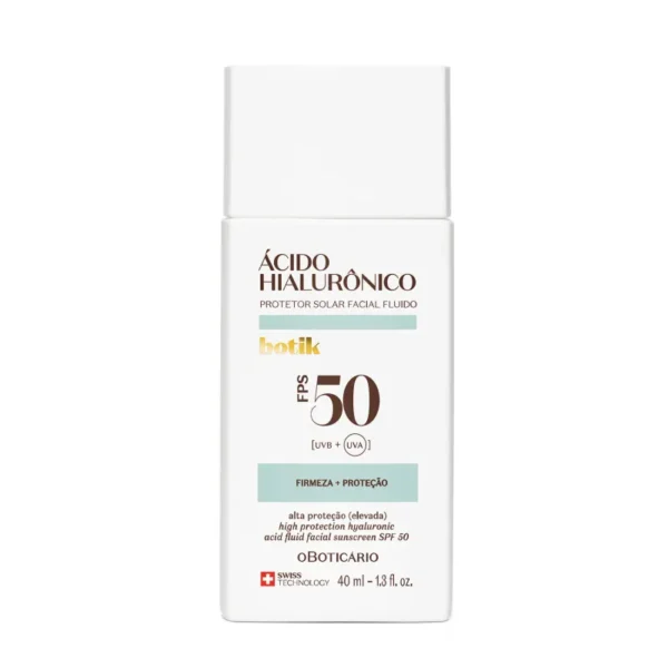 Botik Hyaluronzuur Fluid Gezichtszonnebrandcrème SPF 50 40ml